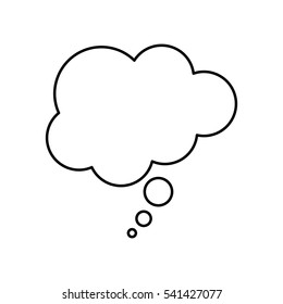 Bubble comic speakbox icon vector illustration graphic