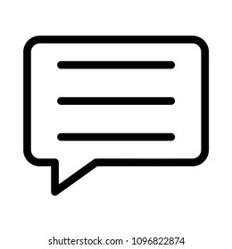 bubble comment message 