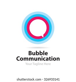 Bubble Communication Logo