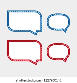 bubble dialog sign