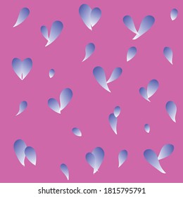 bubble fall illustration for background