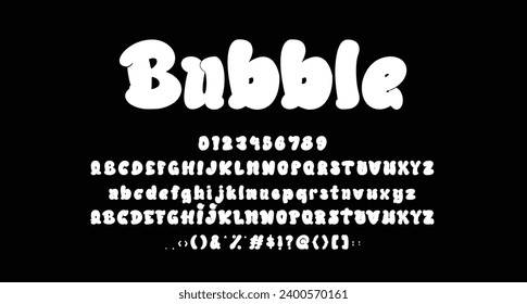 Bubble Fat graffiti display font Best Alphabet Alphabet Brush Script Logotype Font lettering handwritten