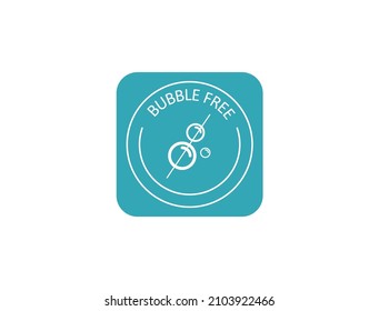 Bubble Free Icon Vector Illustration