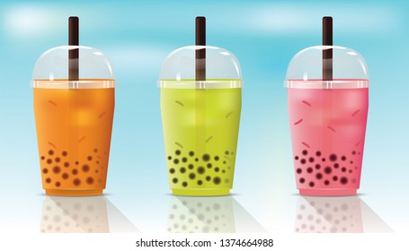 Bubble Fresh Tea Cup