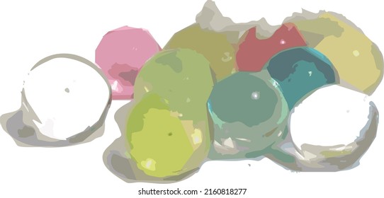 Bubble gel for my child's toy was bought from a traveling merchant in Bekasi, Indonesia on May 26, 2022