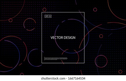 
Cubierta geométrica de burbuja. Composición de círculos coloreados degradados en el tema del espacio misterioso y la galaxia. Formas abstractas de fluido líquido. Cartel de diseño futurista. Volante dinámico de banner. Estilo mínimo.