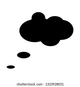 bubble glyph icon