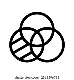 Bubble Graph Icon Vector Symbol Design Illustration