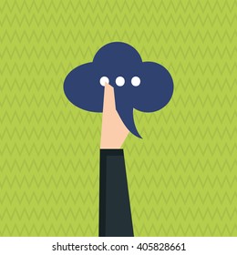 bubble graphic design, vector illustration