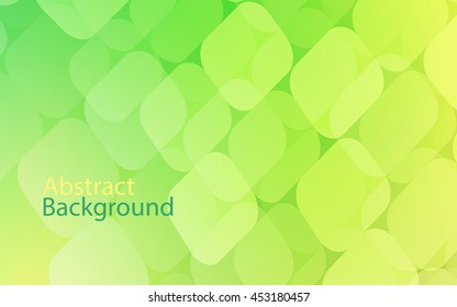 bubble green color background abstract art vector 
