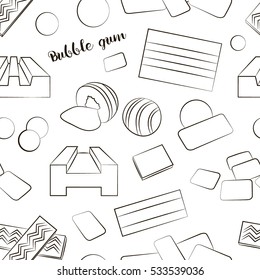 Bubble gum set pattern