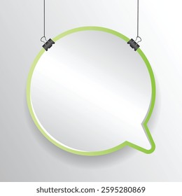 bubble hanging infographic vector illustration template design