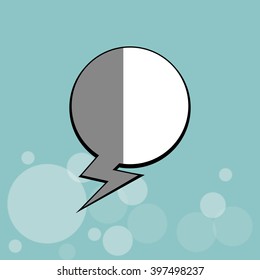 bubble icon design