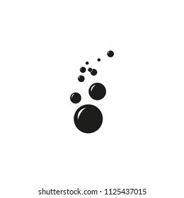 Bubble icon isolated on white background. Vector art. eps 10.