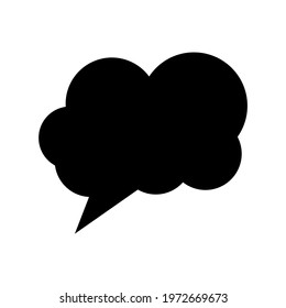 bubble icon or logo isolated sign symbol vector illustration - high quality black style vector icons
