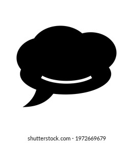 bubble icon or logo isolated sign symbol vector illustration - high quality black style vector icons
