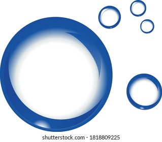bubble icon. soap bubble icon vector 