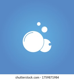 Bubble  icon vector illustration design template