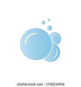 Bubble  icon vector illustration design template