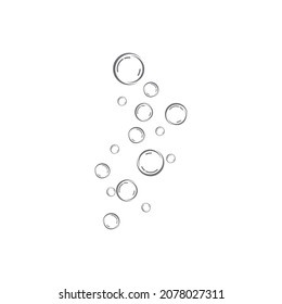 Bubble icon vector illustration design template