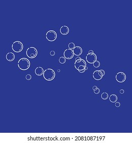 Bubble icon vector illustration design template