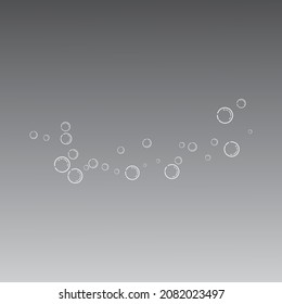 Bubble icon vector illustration design template