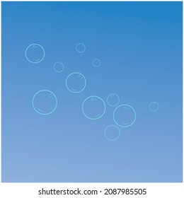 Bubble icon vector illustration design template