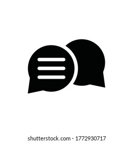 bubble icon vector sign symbol