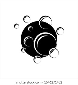 Bubble Icon, Water Bubble Icon Vector Art Illustration