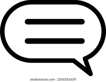 Blasensymbol für die Umrisslinie der Website