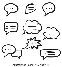 Bubble icons line