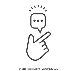 bubble isolated on white background. Blank message box template.
