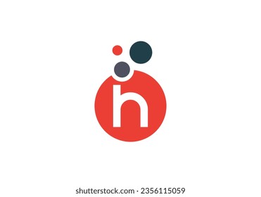 Bubble letters logo. Bubble lab circle symbol. Bubble logo design color. three bubble color circle logo