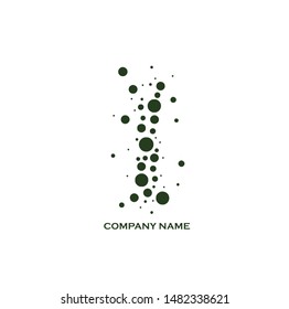 bubble logo with different color background