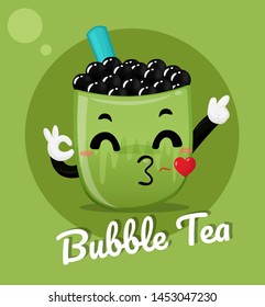 Bubble milk tea, delicious drinks Which is becoming very popular