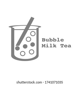 Blubble Milk Tee Grau Farblogo
