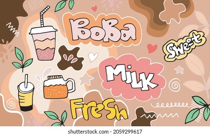 Bubble milk tea Special