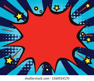 Bubble offer splash vector illustration