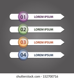 bubble paper labels colors number