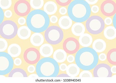 bubble pastel, vector illustration background