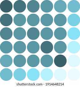 Bubble pattern background vector en green blue colors