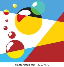 Bubble Pop Art Vector illustration