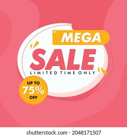 Plantilla de banner de venta de burbujas vector ilustración de verano Vector