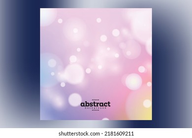 bubble shape in gradient pink with square frame on gradient black background for beauty product advertisement brochure template website poster banner technology package design vector eps.