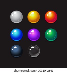 Bubble Shooter Set -Mobile Game Assets