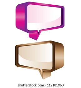 bubble signage, message