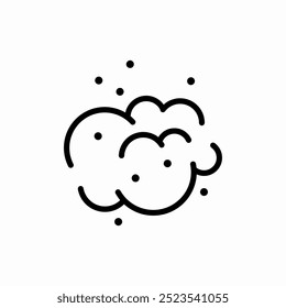 bubble soap icon sign vector