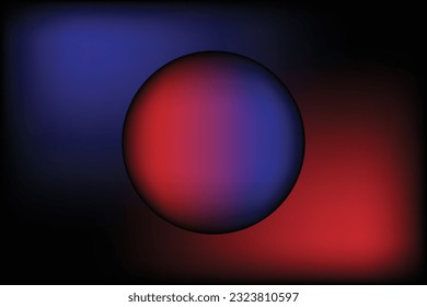 Bubble space background screensaver offline stream gaming background with neon pink and cyan color glowing triangle shape