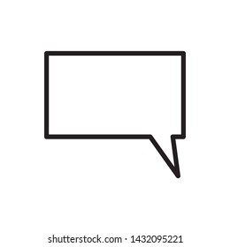 bubble speak icon vector illustration template