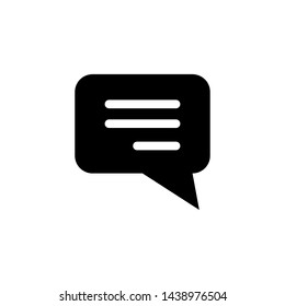 Bubble Speech and Chat Symbol Icon Vector Design Illustration